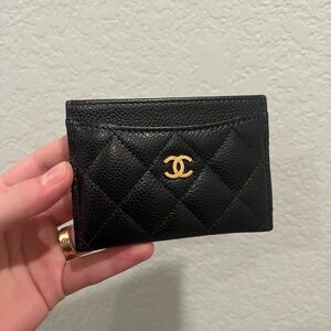 Chanel card case
